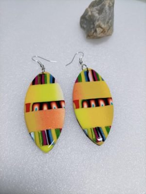 Boucles d'oreilles sur le thème du surf