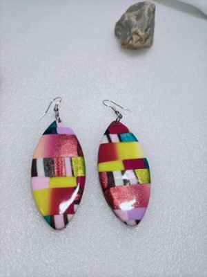 Boucles d'oreilles surfeuses
