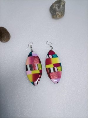 Boucles d'oreilles surfeuses
