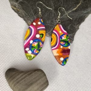 Boucles d’oreilles fantaisies artisanales design