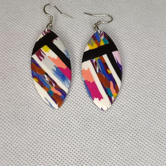 Boucles d'oreilles fantaisies artisanales fashion style