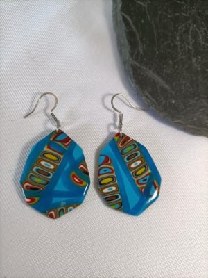 boucles d'oreilles forme originale fashion