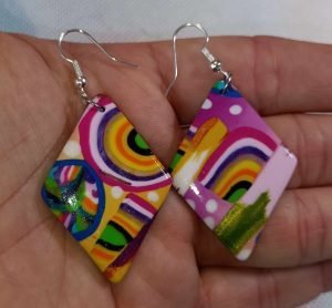 Boucles d'oreilles design pour femme