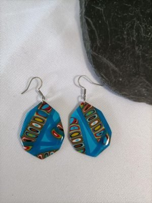 boucles d'oreilles forme originale fashion