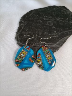 boucles d'oreilles forme originale fashion