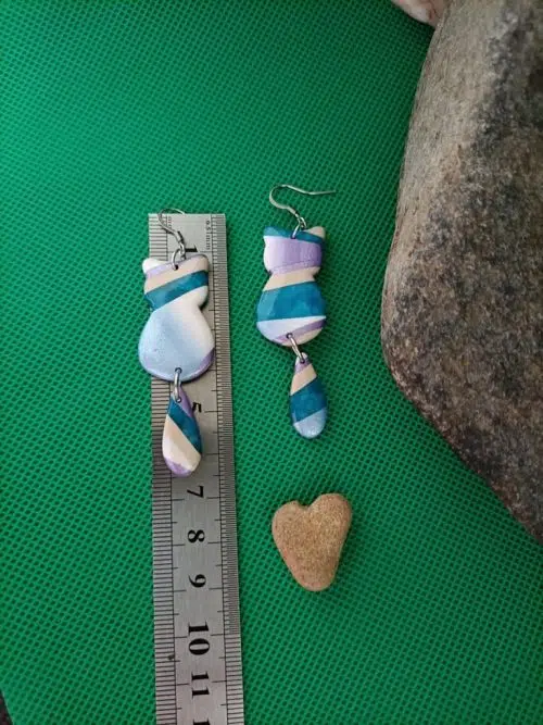 boucles d'oreilles félin tendance chic