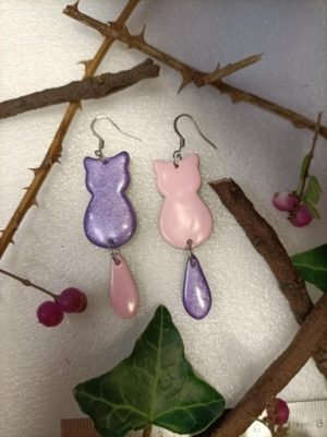 Boucles d'oreilles fantaisie femme
