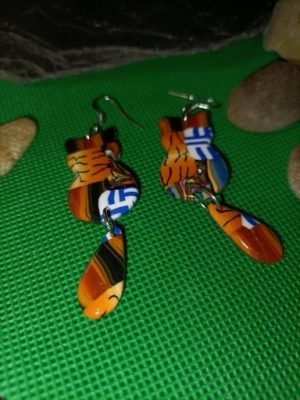 Boucles d'oreilles artistiques pour femme