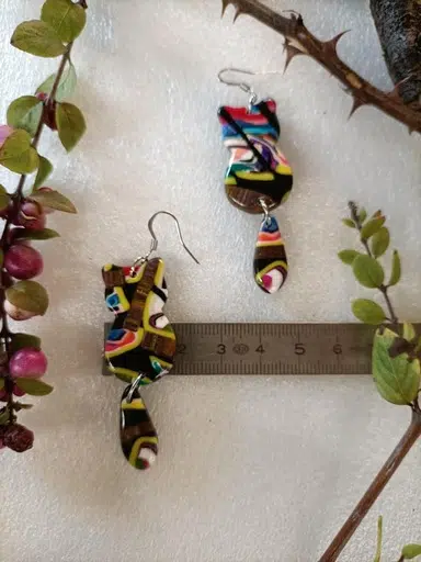 Boucles d'oreilles créatives pour femme