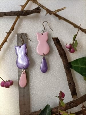 Boucles d'oreilles fantaisie femme