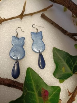 Boucles d'oreilles artistiques pour femme