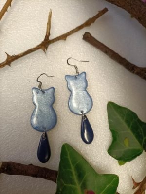 Boucles d'oreilles artistiques pour femme