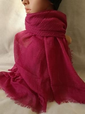 foulard fashion et tendance couleur fushia