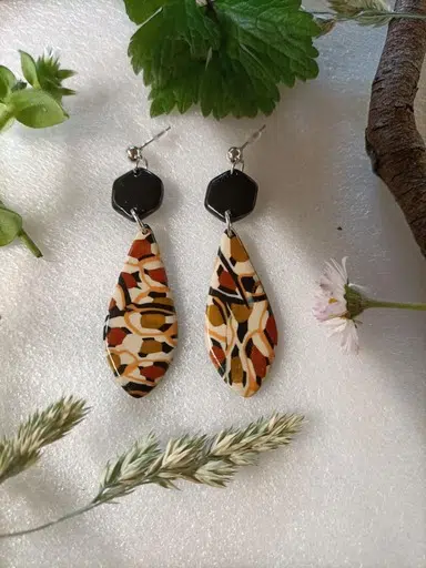 boucle d'oreille fantaisie chic et tendance