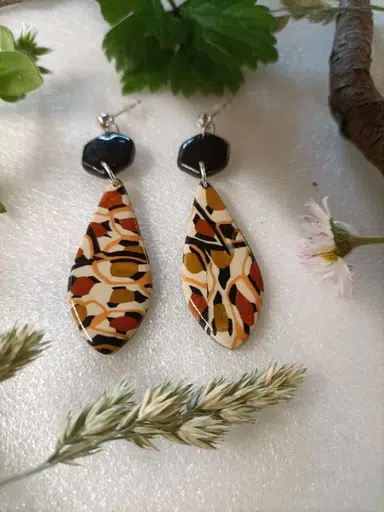 boucle d'oreille fantaisie chic et tendance
