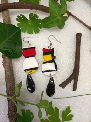 boucles d'oreilles félidé