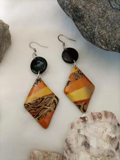 boucle d'oreille fantaisie