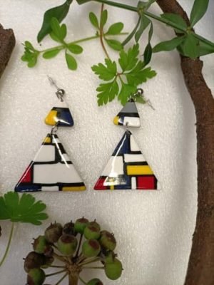 boucle d'oreille fantaisie tendance chic
