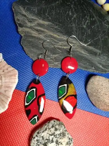boucle d'oreille fantaisie chic et tendance
