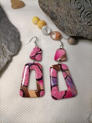 boucle d'oreille fantaisie chic et tendance