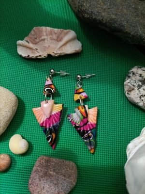 boucle d'oreille fantaisie chic et tendance