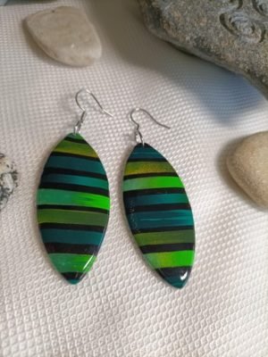 boucles d'oreilles style nature fashion