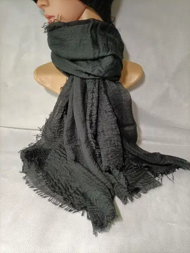 foulard noir fashion pour femme