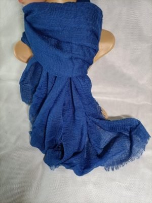 foulard fashion tendance bleu royal