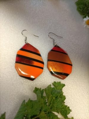 boucles d'oreilles forme goutte d'eau chic