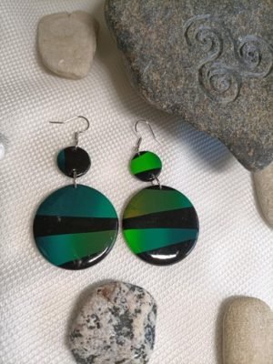boucles d'oreilles style nature chic