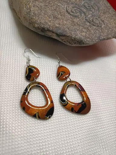 boucles d'oreilles tendance chic savane