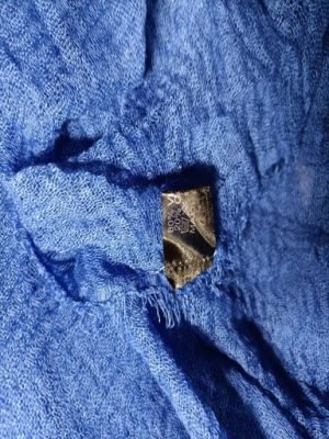 foulard fashion tendance bleu royal