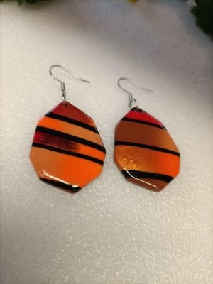 boucles d'oreilles forme goutte d'eau chic