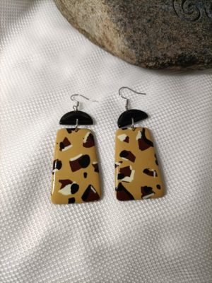 boucles d'oreilles tendance savane