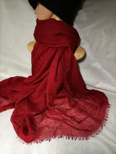 foulard bordeaux fashion pour femme tendance