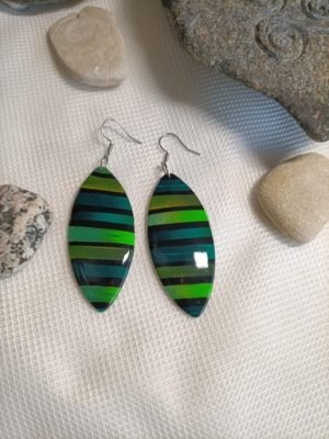 boucles d'oreilles style nature fashion