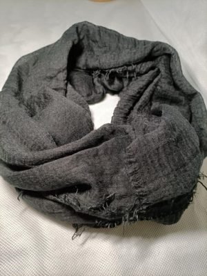 foulard noir fashion pour femme