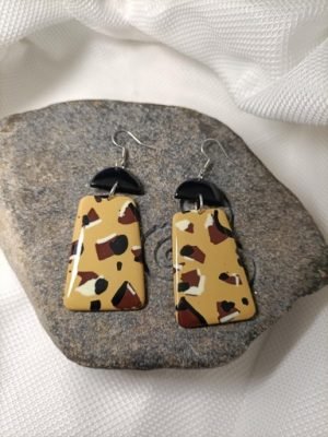 boucles d'oreilles tendance savane