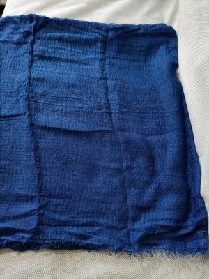 foulard fashion tendance bleu royal