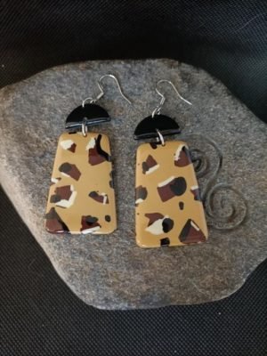 boucles d'oreilles tendance savane