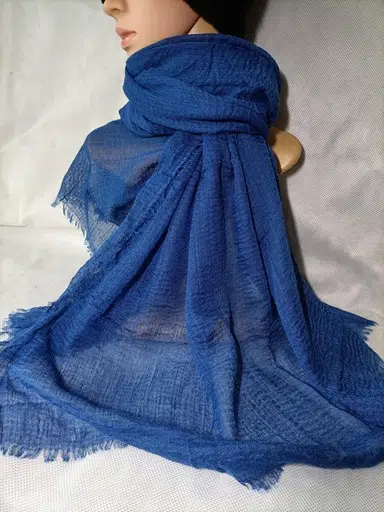 foulard fashion tendance bleu royal