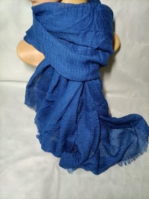 foulard fashion tendance bleu royal