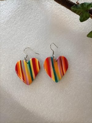 Saint Valentin boucles d'oreilles en forme de coeur plaisir d'offrir