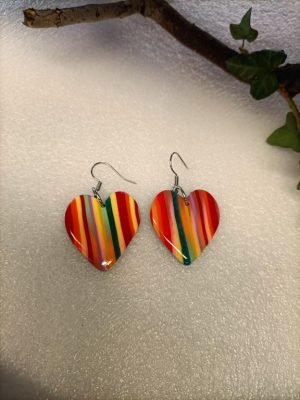 Saint Valentin boucles d'oreilles en forme de coeur plaisir d'offrir