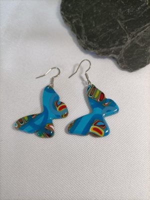 boucles d'oreilles papillon tendance originale
