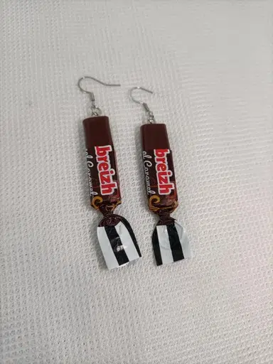 boucles d'oreilles fantaisies gourmandes