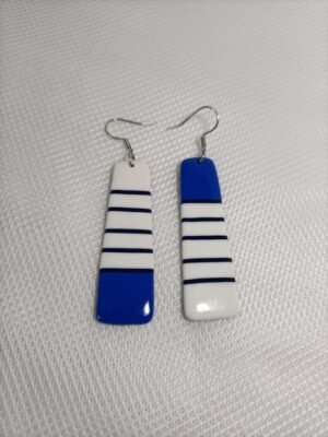 boucles d'oreilles forme originale inspiration marine