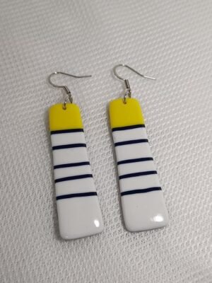 boucles d'oreilles forme originale d'inspiration marine