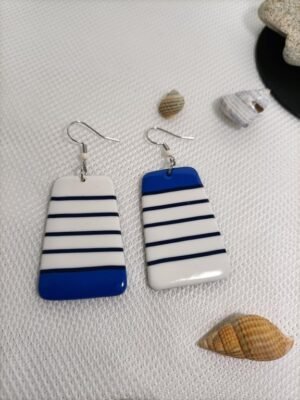 boucles d'oreilles forme originale fashion inspiration marine
