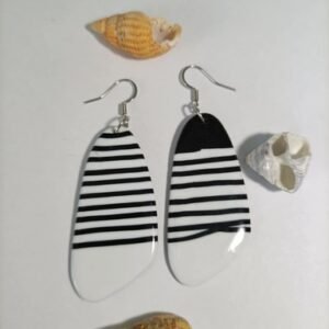Boucles d’oreilles fantaisies artisanales inspiration marine